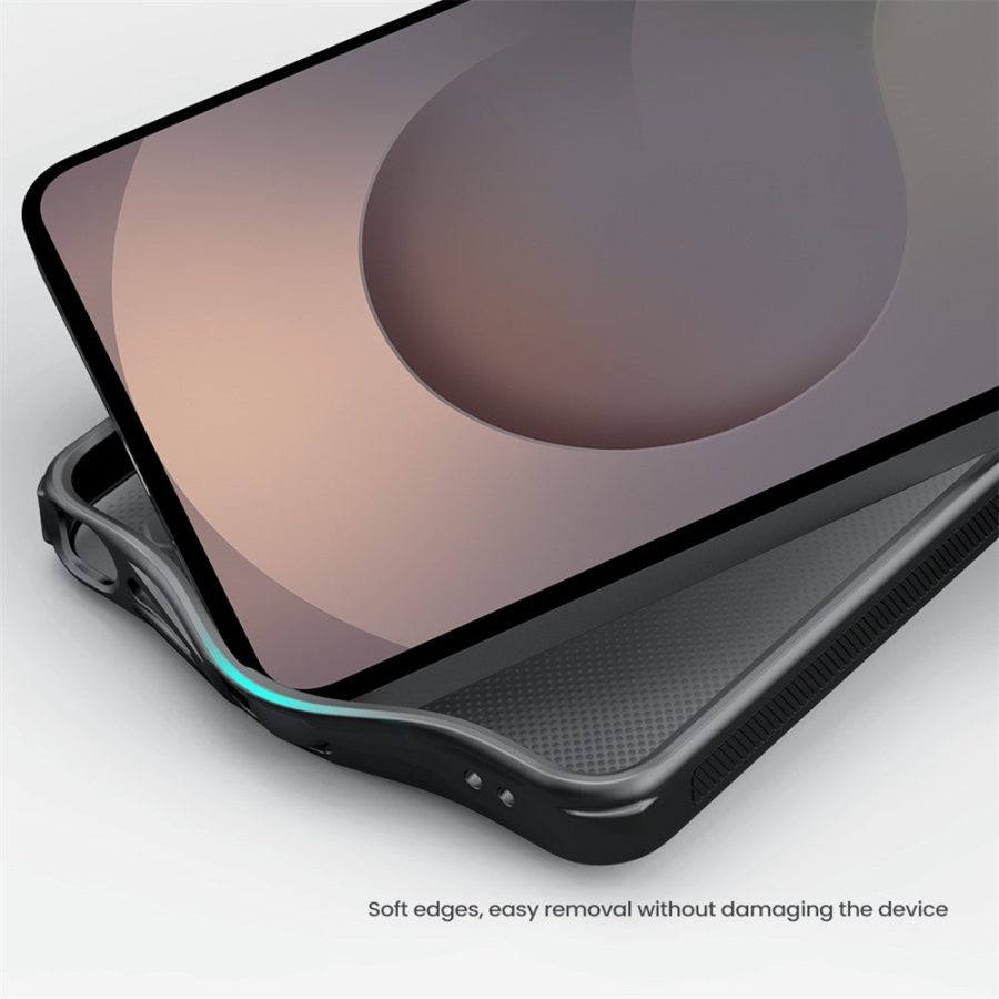 NILLKIN Super Frosted Shield Pro For Samsung Galaxy S26 Ultra Case Matte PC - TPU Clear Black Phone Back Cover