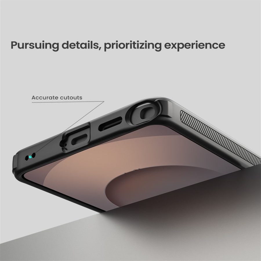 NILLKIN Super Frosted Shield Pro For Samsung Galaxy S26 Ultra Case Matte PC - TPU Clear Black Phone Back Cover