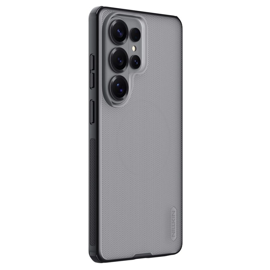 NILLKIN Super Frosted Shield Pro For Samsung Galaxy S26 Ultra Case Matte PC - TPU Clear Black Phone Back Cover