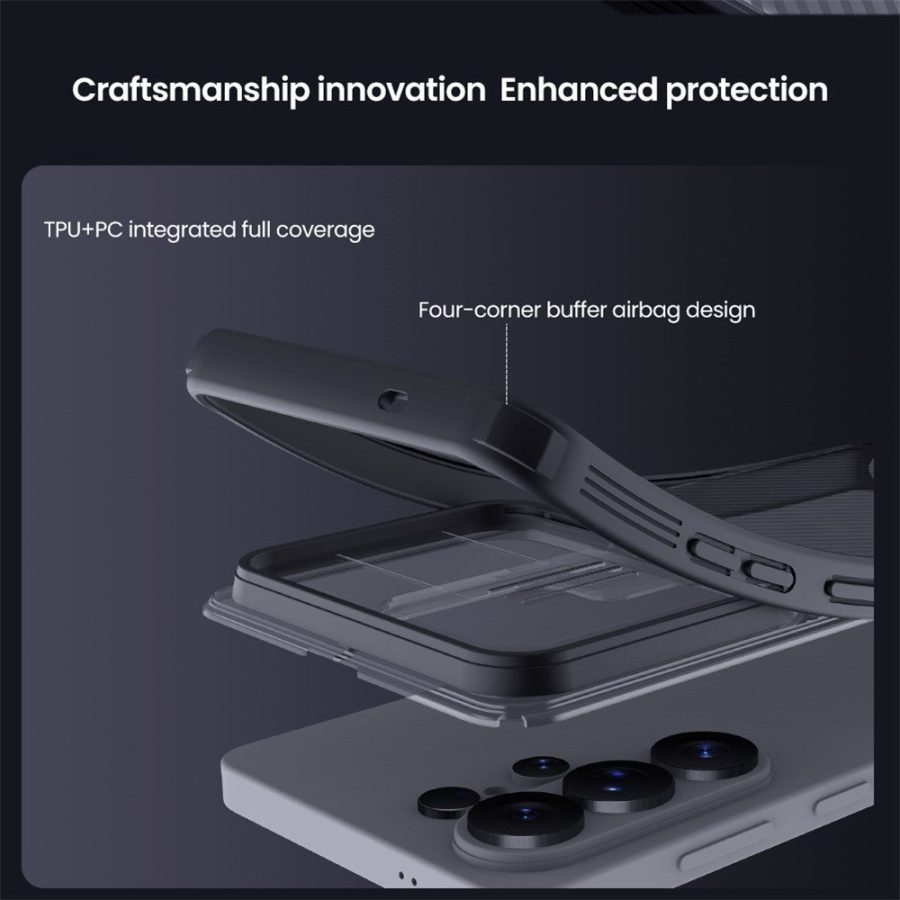 NILLKIN Camshield Pro Series For Samsung Galaxy S26 Ultra Case TPU - PC Phone Cover with Camera Slider