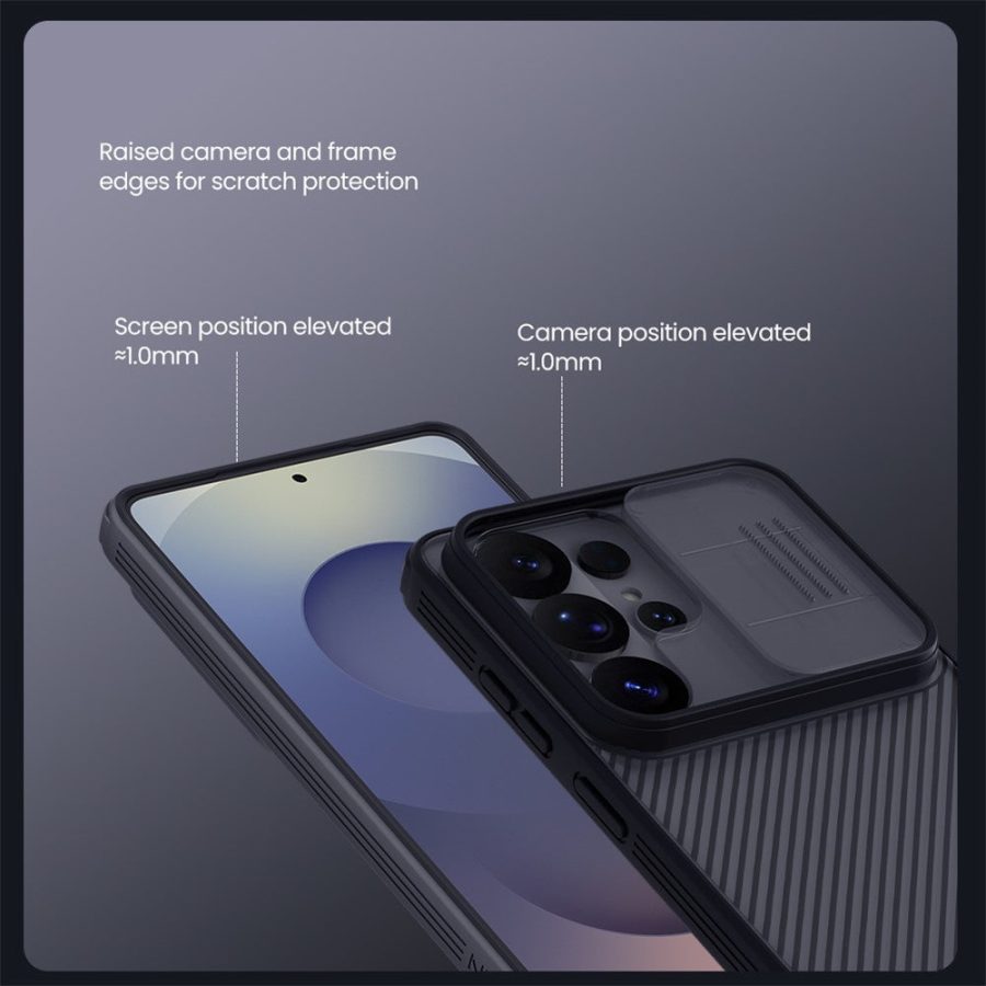 NILLKIN Camshield Pro Series For Samsung Galaxy S26 Ultra Case TPU - PC Phone Cover with Camera Slider