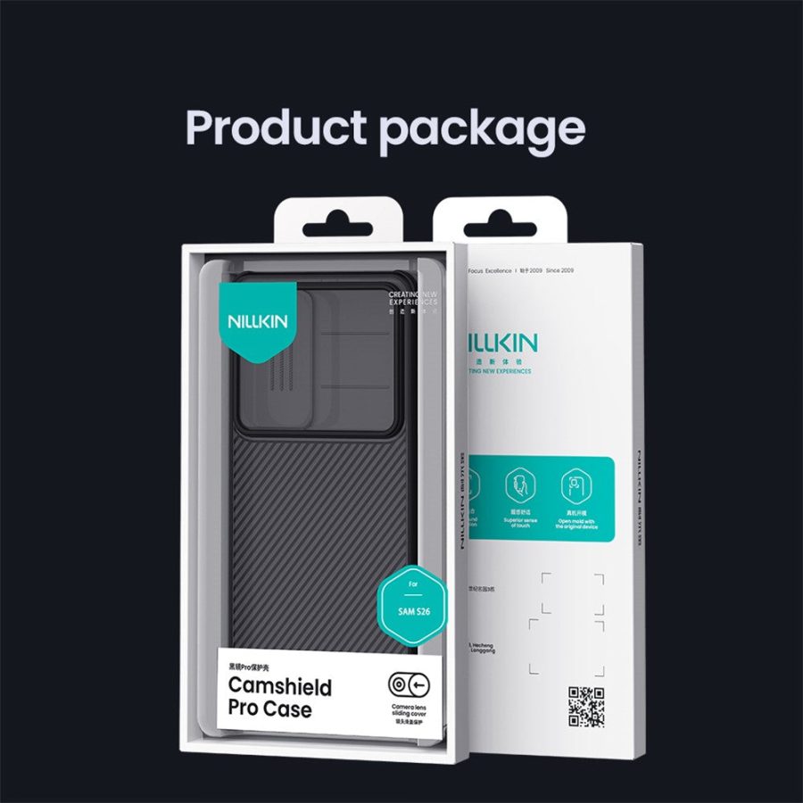 6601197356A-17 NILLKIN Camshield Pro Series For Samsung Galaxy S26 Case TPU - PC Phone Cover with Camera Slider