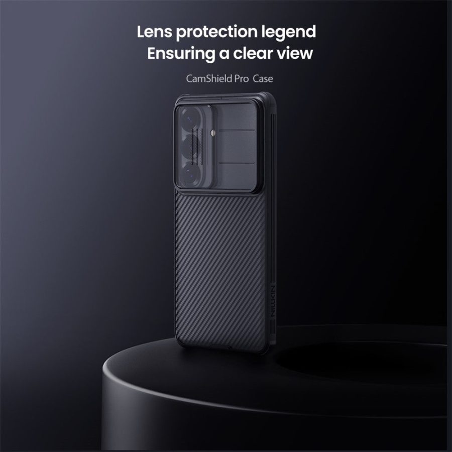 6601197356A-6 NILLKIN Camshield Pro Series For Samsung Galaxy S26 Case TPU - PC Phone Cover with Camera Slider