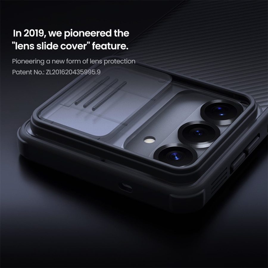 6601197356A-7 NILLKIN Camshield Pro Series For Samsung Galaxy S26 Case TPU - PC Phone Cover with Camera Slider