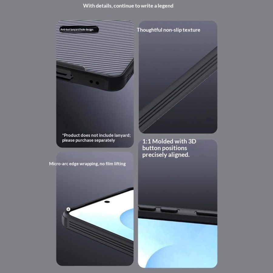 6601197357A-11 NILLKIN Camshield Pro Series For Samsung Galaxy S26+ Case TPU - PC Phone Cover with Camera Slider