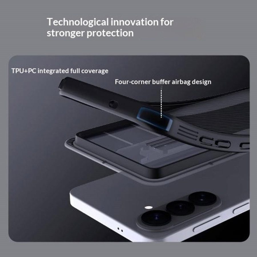 6601197357A-7 NILLKIN Camshield Pro Series For Samsung Galaxy S26+ Case TPU - PC Phone Cover with Camera Slider
