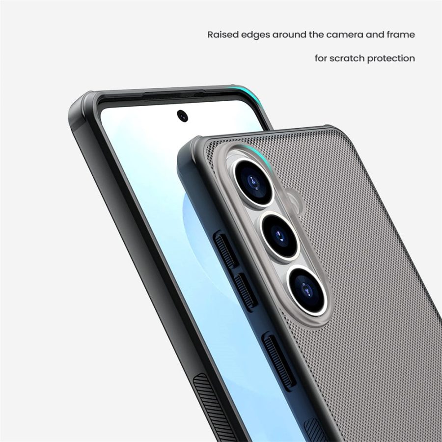 NILLKIN Super Frosted Shield Pro For Samsung Galaxy S26 Case Matte PC - TPU Clear Black Phone Back Cover