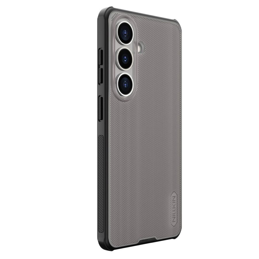 NILLKIN Super Frosted Shield Pro For Samsung Galaxy S26 Case Matte PC - TPU Clear Black Phone Back Cover
