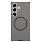 NILLKIN Super Frosted Shield Pro for Samsung Galaxy S26 Magnetic Case Matte PC - TPU Clear Black Phone Back Cover