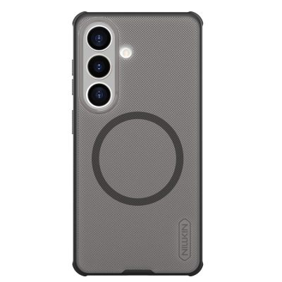 NILLKIN Super Frosted Shield Pro for Samsung Galaxy S26 Magnetic Case Matte PC - TPU Clear Black Phone Back Cover