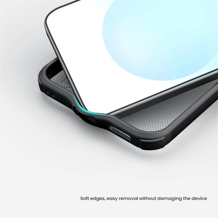 NILLKIN Super Frosted Shield Pro for Samsung Galaxy S26 Magnetic Case Matte PC - TPU Clear Black Phone Back Cover