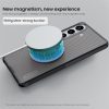 NILLKIN Super Frosted Shield Pro for Samsung Galaxy S26 Magnetic Case Matte PC - TPU Clear Black Phone Back Cover