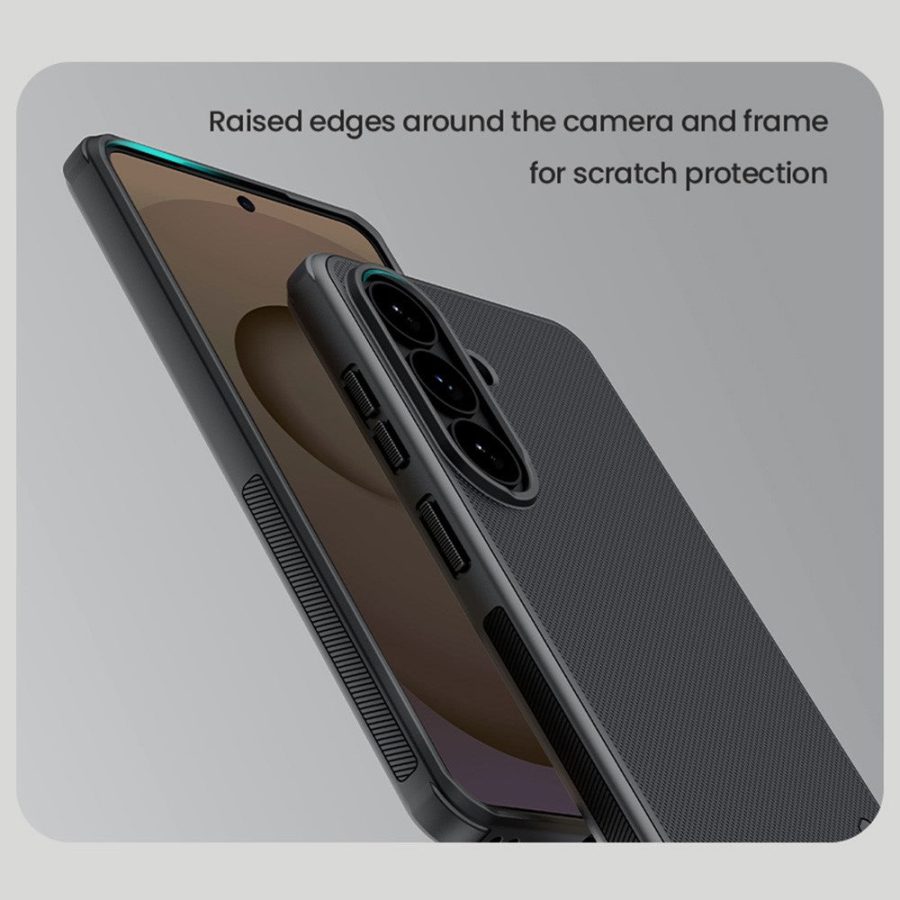 6601198067A-10 NILLKIN Frosted Shield Pro For Samsung Galaxy S26 Case Matte PC - TPU Phone Cover