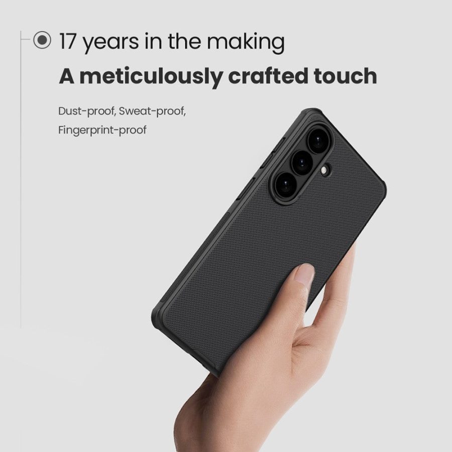 6601198067A-8 NILLKIN Frosted Shield Pro For Samsung Galaxy S26 Case Matte PC - TPU Phone Cover