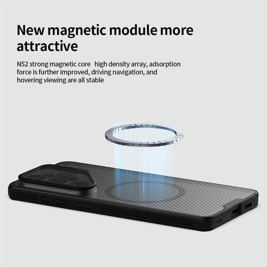 NILLKIN Camshield Prop Magnetic Series for Samsung Galaxy S26 Ultra Case Clear Lens Lid PC - TPU Phone Back Cover