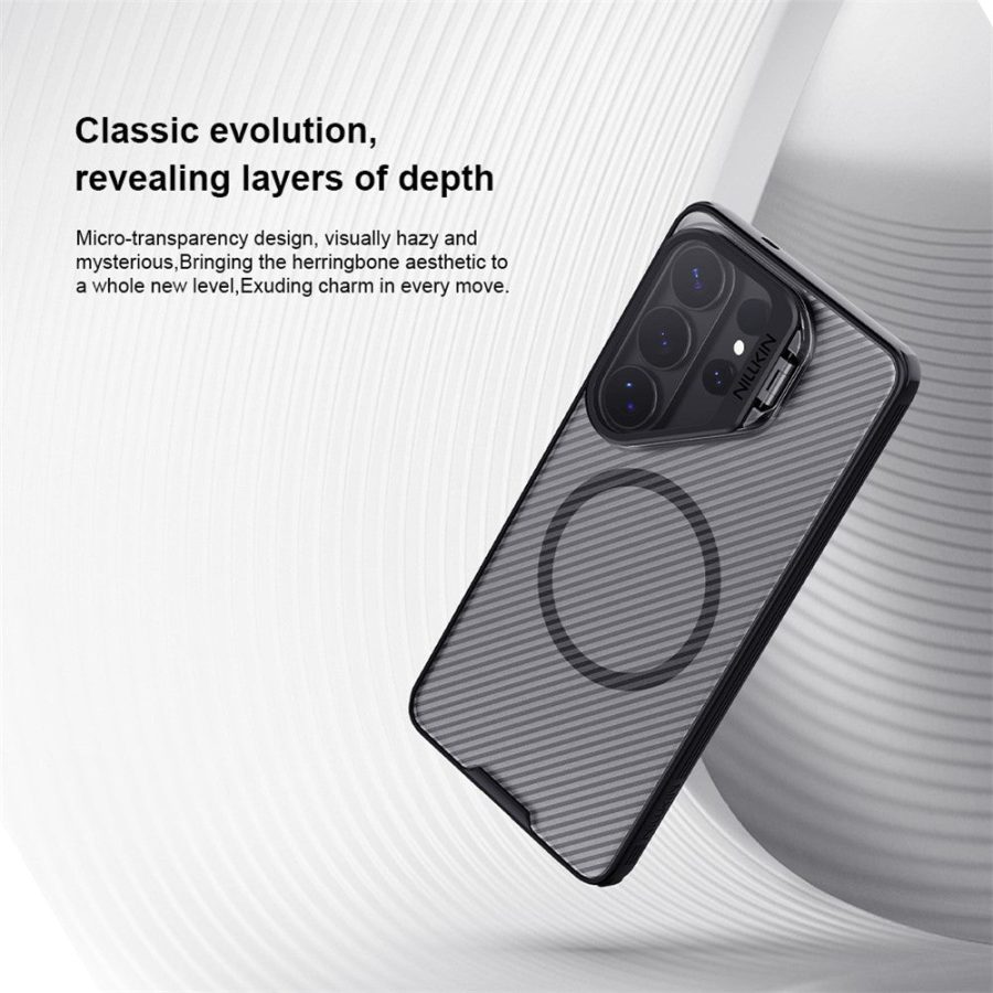 NILLKIN Camshield Prop Magnetic Series for Samsung Galaxy S26 Ultra Case Clear Lens Lid PC - TPU Phone Back Cover
