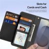 6601200093A-7 DUX DUCIS Lawa Series For Samsung Galaxy S26 Ultra Case Detachable Magnetic Cowhide Leather Cover Zipper Wallet
