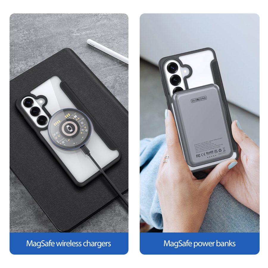 DUX DUCIS For Samsung Galaxy S26 Magnetic Case Skin X Pro Series Flip Leather Cover
