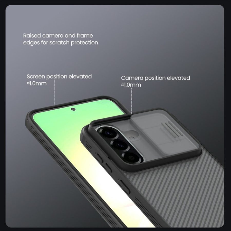 NILLKIN Camshield Pro Series For Samsung Galaxy A57 Case TPU - PC Phone Cover with Camera Slider