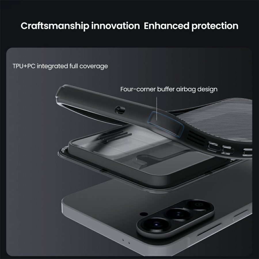 NILLKIN Camshield Pro Series For Samsung Galaxy A57 Case TPU - PC Phone Cover with Camera Slider