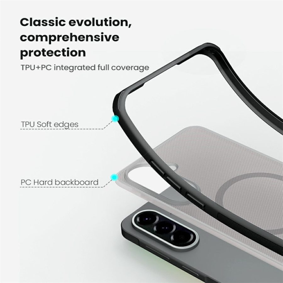 6601203022A-9 NILLKIN Super Frosted Shield Pro for Samsung Galaxy A57 Magnetic Case Matte PC - TPU Phone Back Cover