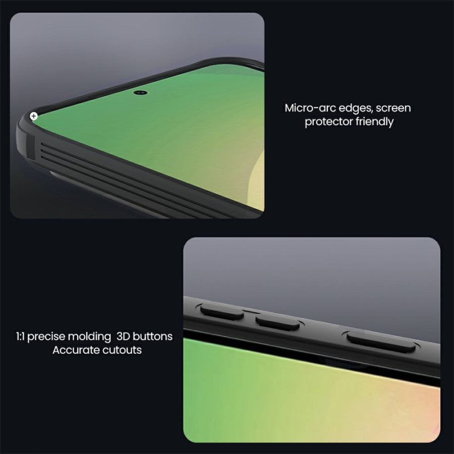 6601203028A-15 NILLKIN Camshield Pro Magnetic Series For Samsung Galaxy A57 Case TPU - PC Phone Cover with Camera Slider