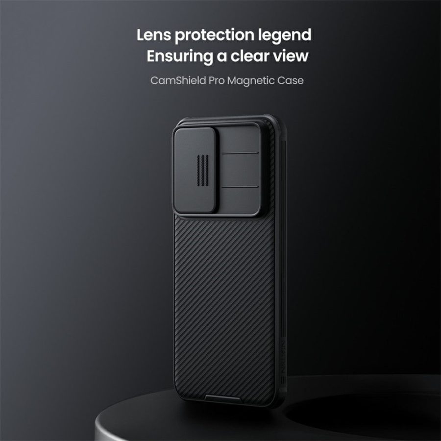 NILLKIN Camshield Pro for Samsung Galaxy A57 Magnetic Case TPU - PC Phone Cover with Slider Camera