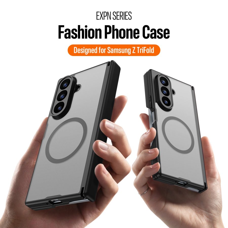 DUX DUCIS For Samsung Galaxy Z TriFold 5G Magnetic Case Expn Series PC - TPU Phone Back Cover