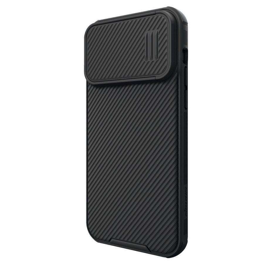 NILLKIN CamShield S Magnetic Case for iPhone 14 Pro Max Hard PC Soft TPU Slide Lens Protection Shockproof Cover