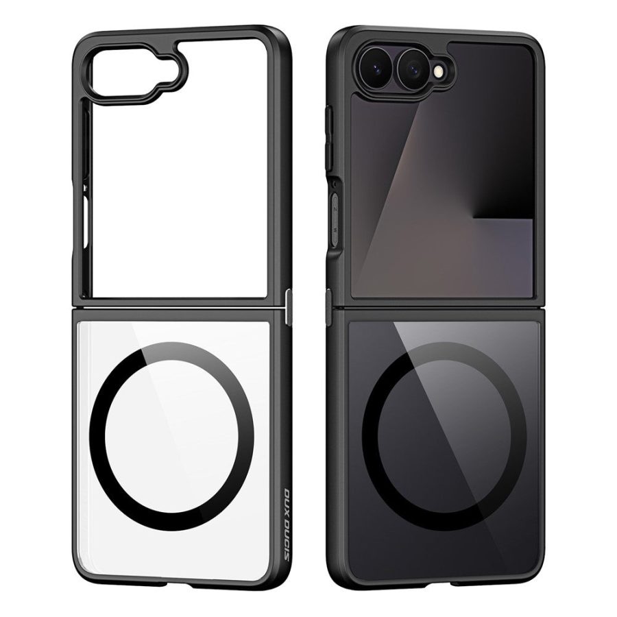 DUX DUCIS Aimo Series For Samsung Galaxy Z Flip8 Magnetic Case PC - TPU Clear Back Phone Cover (REACH Certification)