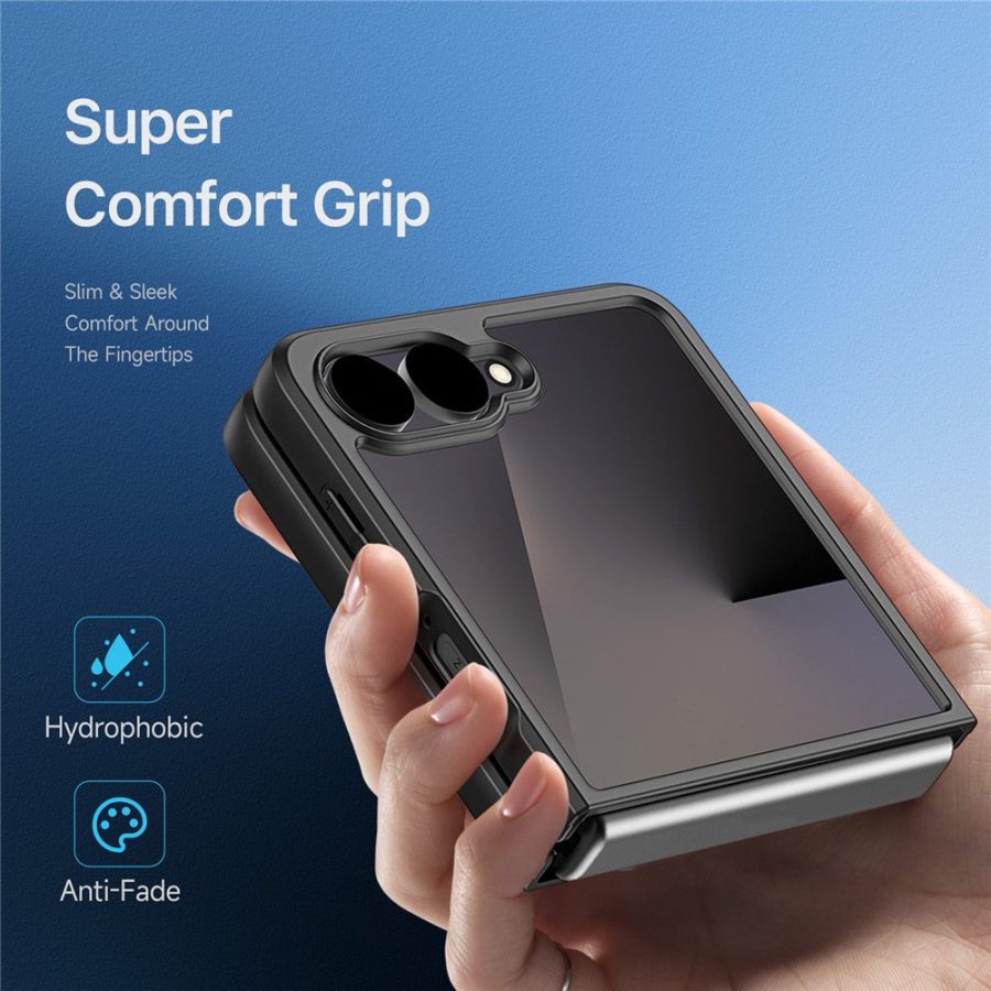DUX DUCIS Aimo Series For Samsung Galaxy Z Flip8 Magnetic Case PC - TPU Clear Back Phone Cover (REACH Certification)
