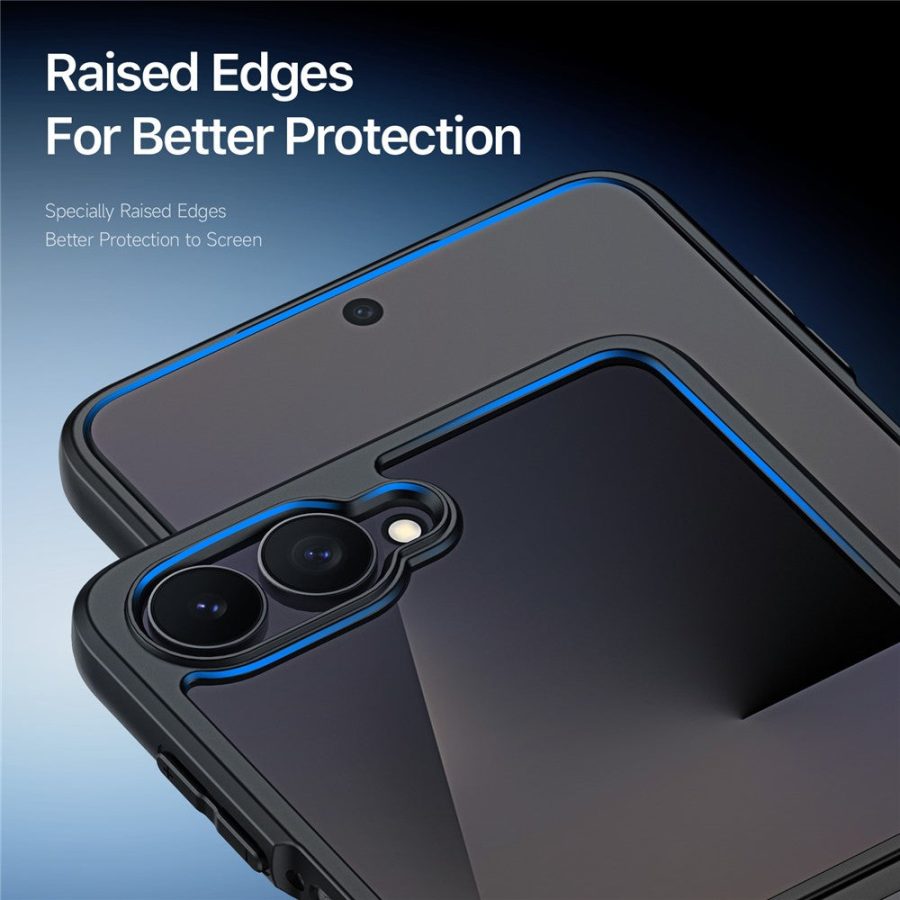 DUX DUCIS Aimo Series For Samsung Galaxy Z Flip8 Magnetic Case PC - TPU Clear Back Phone Cover (REACH Certification)