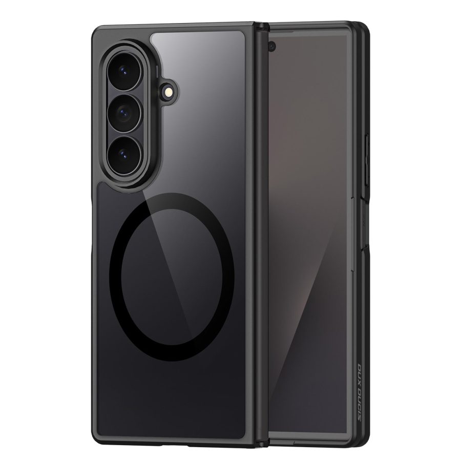 6601217297A-1 DUX DUCIS for Samsung Galaxy Z Fold8 Ultra Aimo Series Magnetic Case PC - TPU Clear Back Phone Cover (REACH Certification)