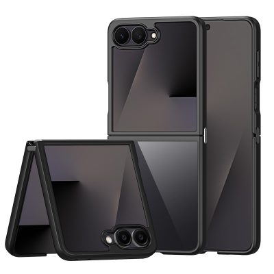 6601217301A-1 DUX DUCIS for Samsung Galaxy Z Flip8 Aimo Series PC - TPU Clear Back Phone Cover (REACH Certification)