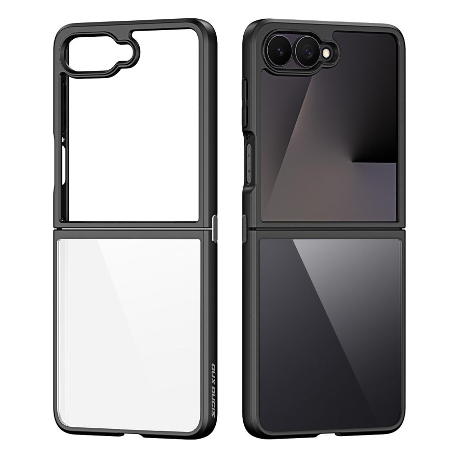 6601217301A-2 DUX DUCIS for Samsung Galaxy Z Flip8 Aimo Series PC - TPU Clear Back Phone Cover (REACH Certification)
