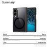 6601218135A-11 DUX DUCIS for Samsung Galaxy Z Fold8 Aimo Series Magnetic Case PC - TPU Clear Back Phone Cover (REACH Certification)
