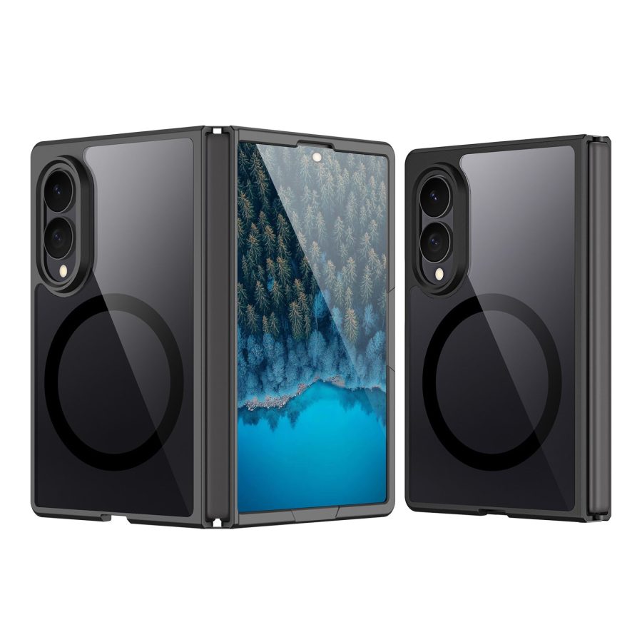 6601218135A-2 DUX DUCIS for Samsung Galaxy Z Fold8 Aimo Series Magnetic Case PC - TPU Clear Back Phone Cover (REACH Certification)