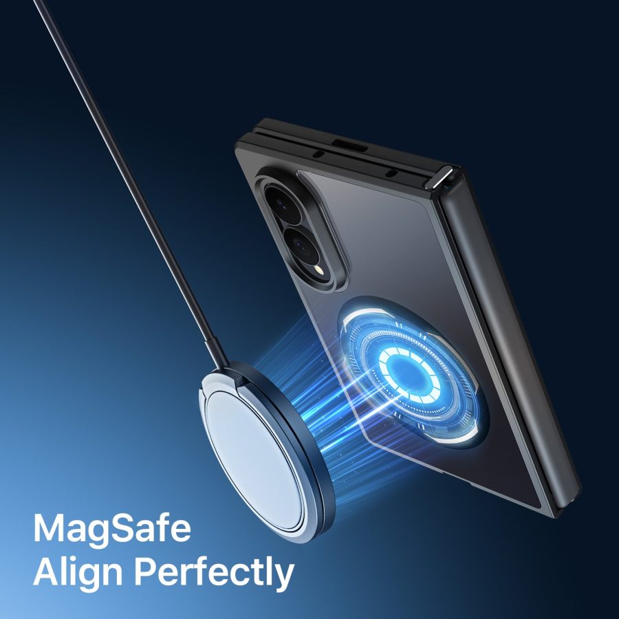 6601218135A-6 DUX DUCIS for Samsung Galaxy Z Fold8 Aimo Series Magnetic Case PC - TPU Clear Back Phone Cover (REACH Certification)