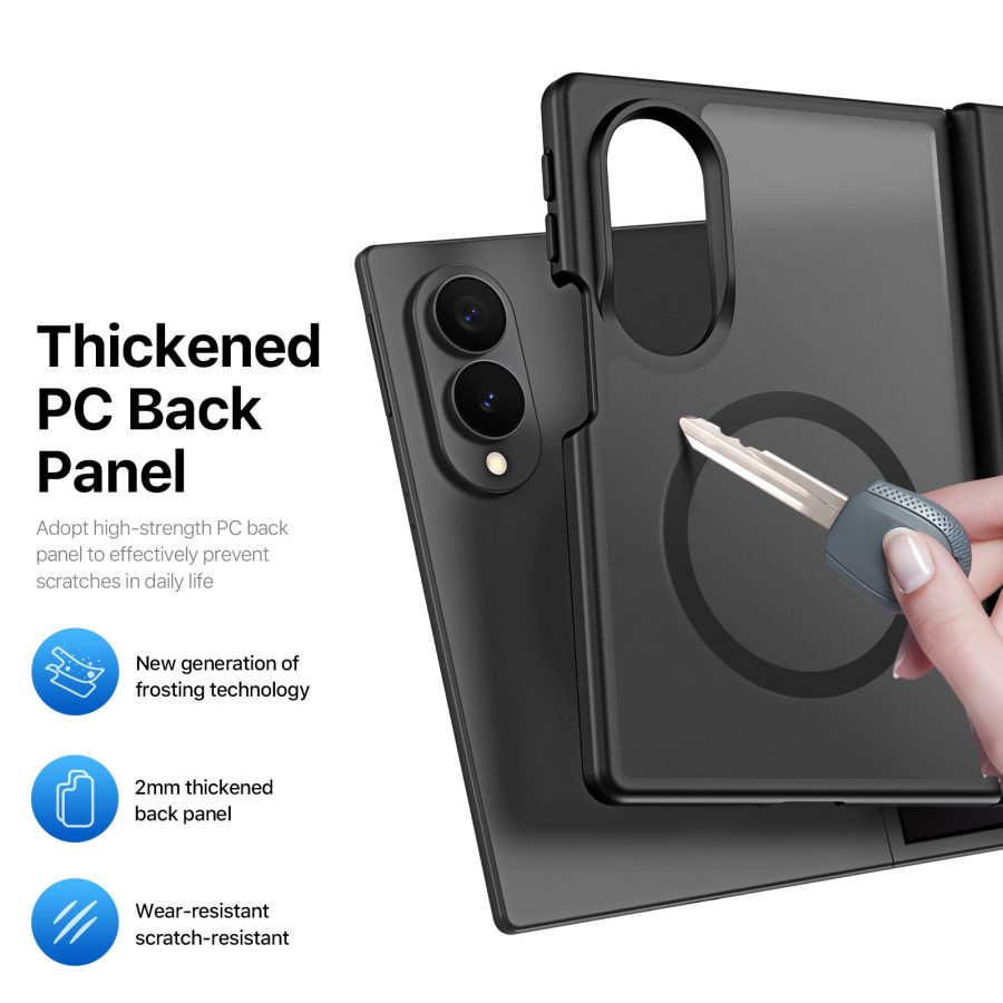 6601219071A-8 DUX DUCIS for Samsung Galaxy Z Fold8 Magnetic Case Yind Series PC - TPU Phone Cover