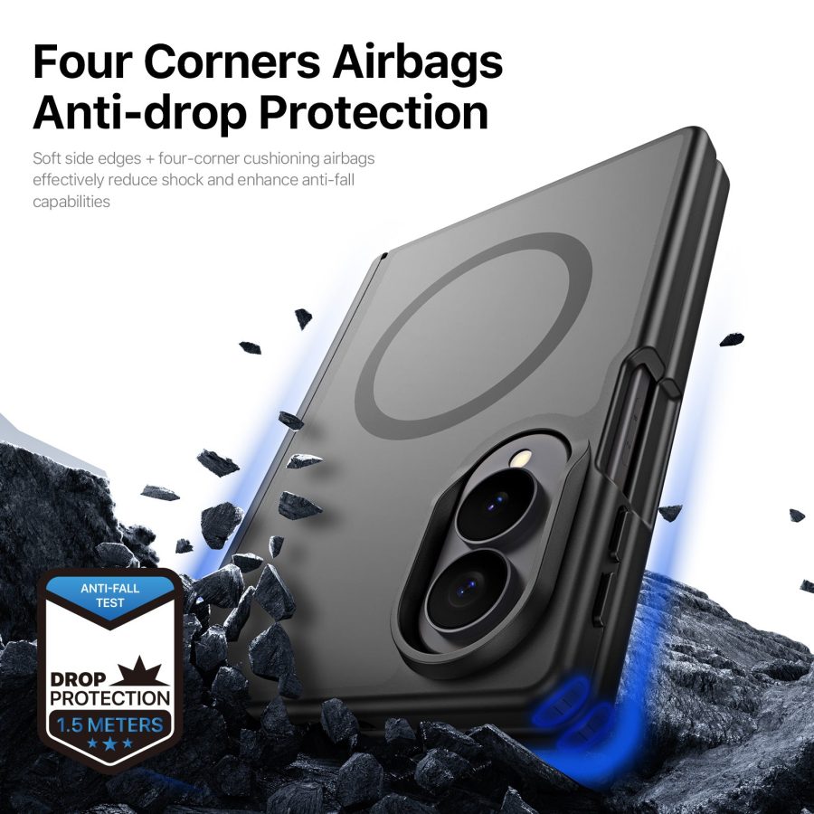 6601219071A-9 DUX DUCIS for Samsung Galaxy Z Fold8 Magnetic Case Yind Series PC - TPU Phone Cover