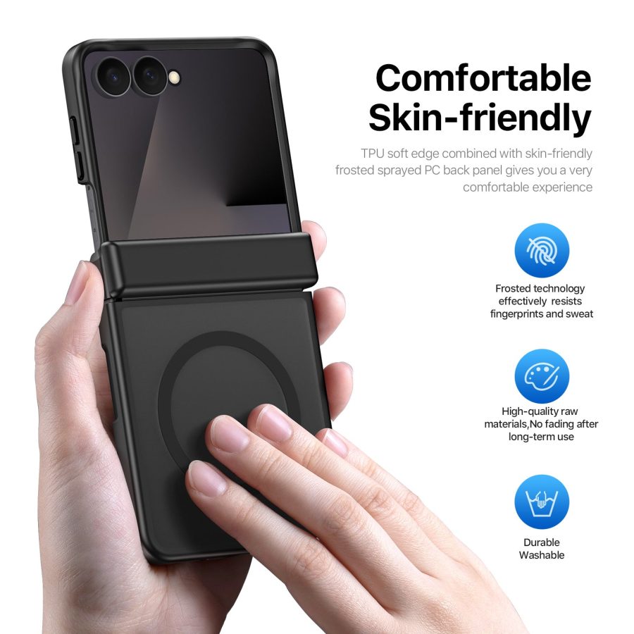 DUX DUCIS for Samsung Galaxy Z Flip8 Magnetic Case Yind Series PC - TPU Phone Cover