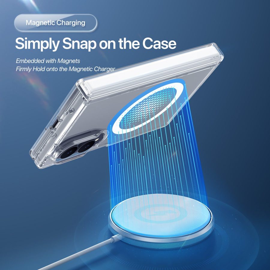 6601219400A-4 DUX DUCIS for Samsung Galaxy Z Fold8 Clin Series Back Cover PC - TPU Clear Phone Case