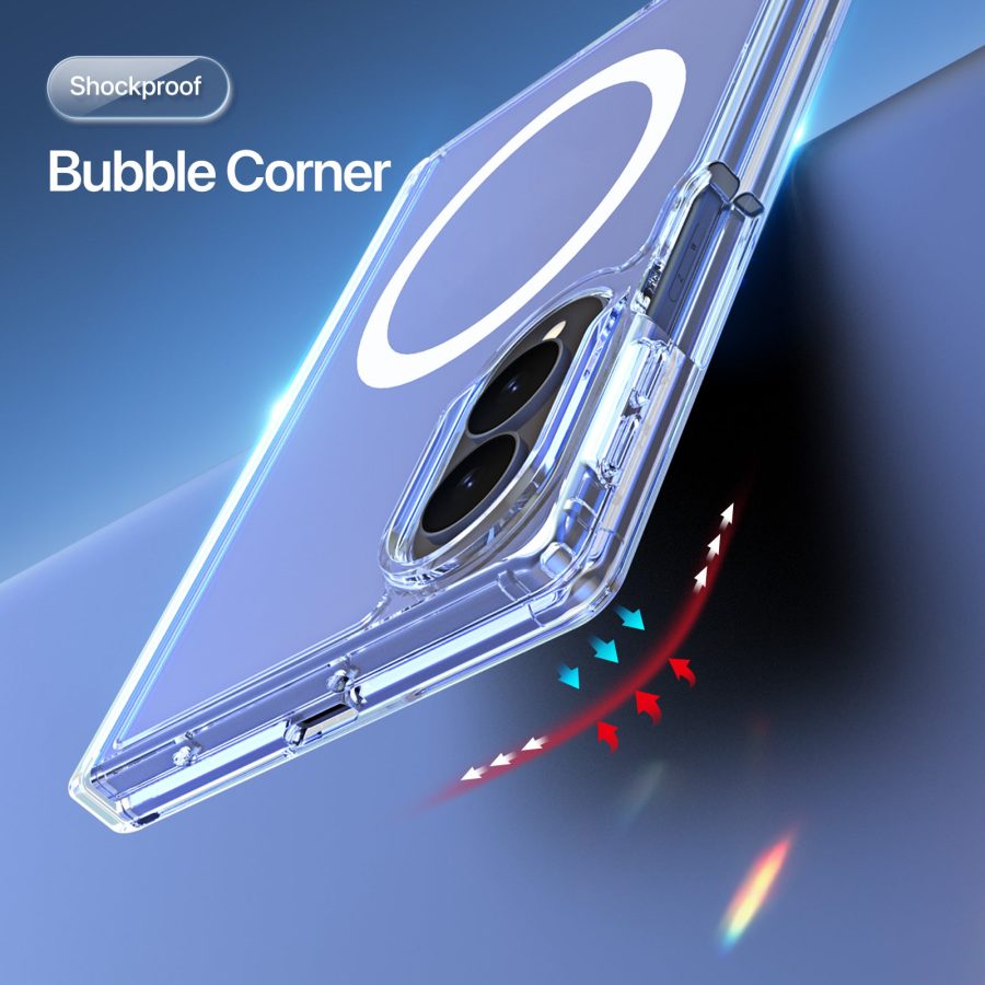 6601219400A-8 DUX DUCIS for Samsung Galaxy Z Fold8 Clin Series Back Cover PC - TPU Clear Phone Case