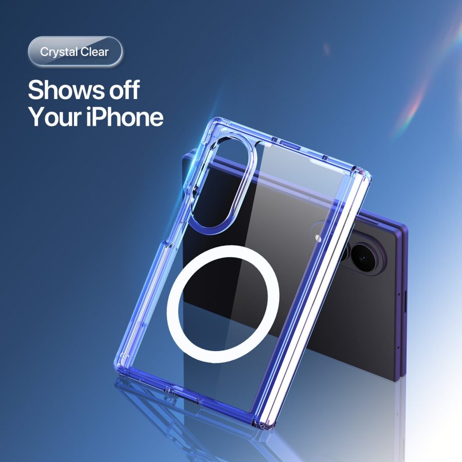 6601219400A-9 DUX DUCIS for Samsung Galaxy Z Fold8 Clin Series Back Cover PC - TPU Clear Phone Case