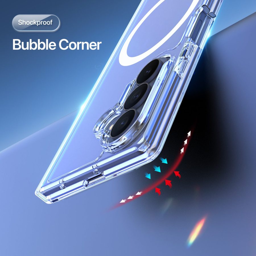 DUX DUCIS for Samsung Galaxy Z Fold8 Ultra Clin Series Back Cover PC - TPU Clear Phone Case