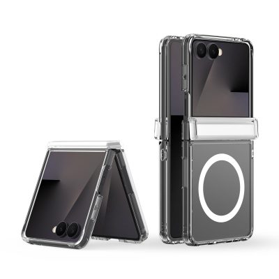 6601219402A-1 DUX DUCIS for Samsung Galaxy Z Flip8 Clin Series Back Cover PC - TPU Clear Phone Case