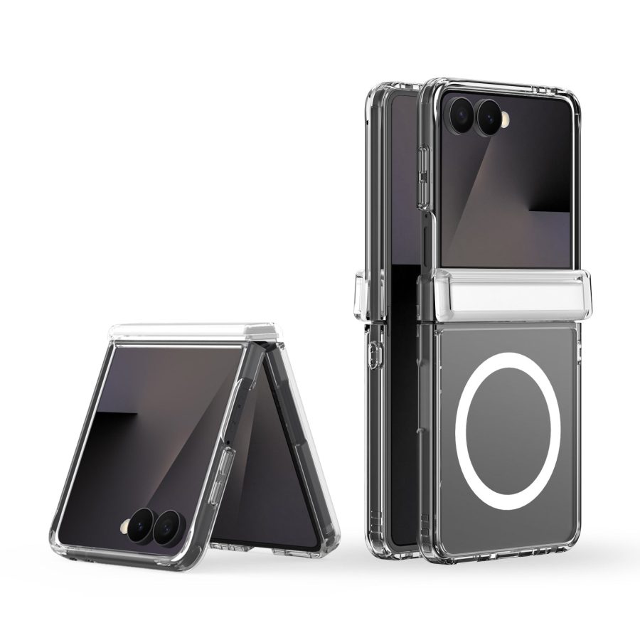 6601219402A-1 DUX DUCIS for Samsung Galaxy Z Flip8 Clin Series Back Cover PC - TPU Clear Phone Case