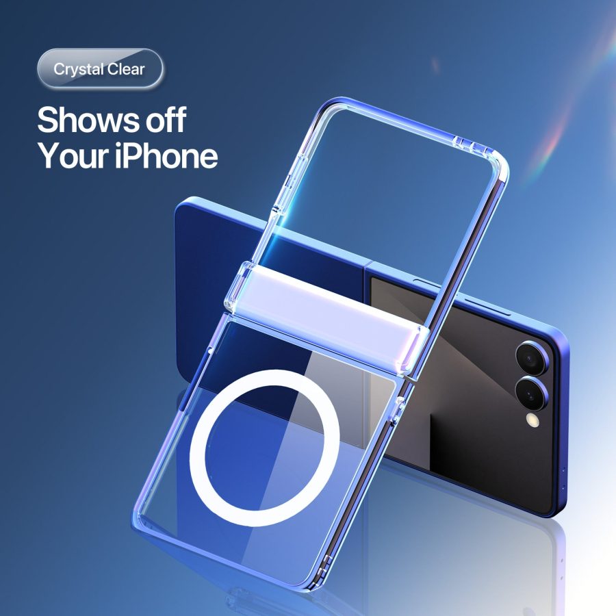 6601219402A-9 DUX DUCIS for Samsung Galaxy Z Flip8 Clin Series Back Cover PC - TPU Clear Phone Case