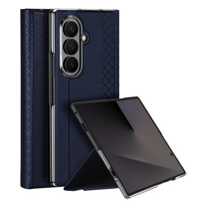 6601219404B-1 DUX DUCIS for Samsung Galaxy Z Fold8 Ultra Case Bril Series Leather - PC Phone Cover with Stand