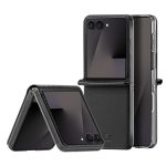DUX DUCIS for Samsung Galaxy Z Flip8 Case Bril Series Leather - PC Phone Cover